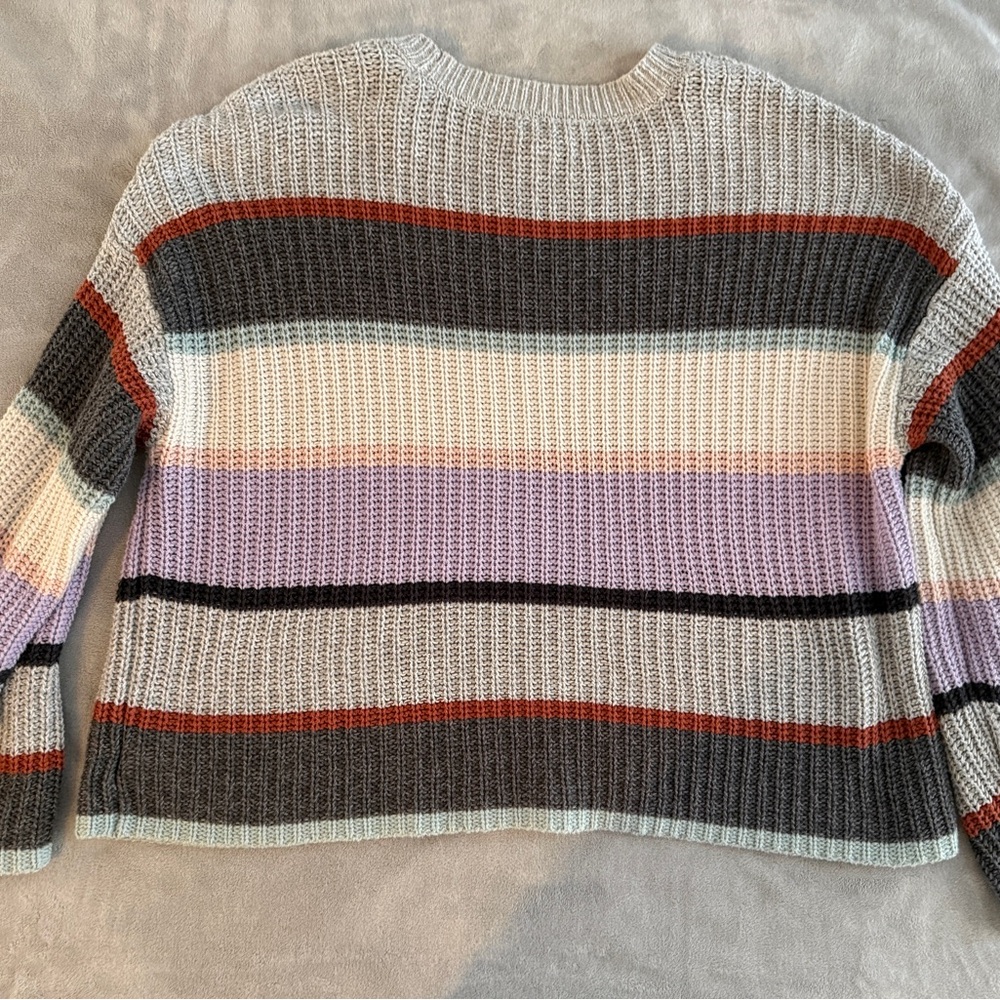 American Eagle Outfitters Multicolor Striped Swea… - image 2